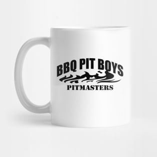 Bbq Pit Boys Pitmasters Official Logohellip Black Chef Mug